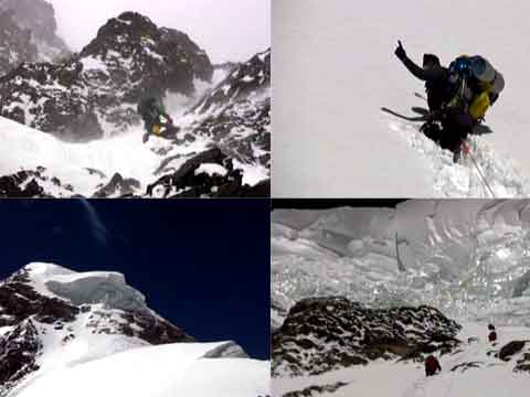 
Climbing To Camp 3, Don Bowie Breaking Trail In Deep Snow, K2 Summit Area From Camp 4, Climbing The Bottleneck July 20, 2007 - K2: Climbing The Savage Mountain DVD
